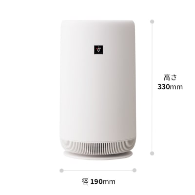 SHARP 空気清浄機 FU-TC01-W(ホワイト系)(R102)