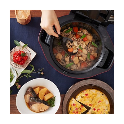 SHARP ヘルシオ　ホットクック KN-HW10G-B(ブラック系)(S105)