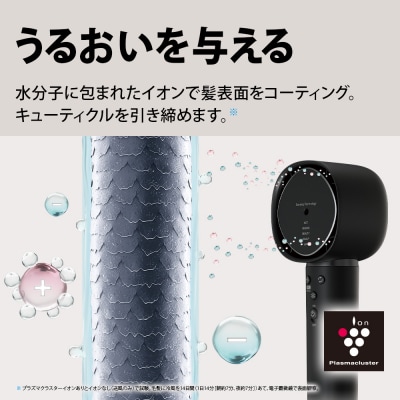 SHARP プラズマクラスタードレープフロードライヤー IB-WX902-B(ブラック系)/S103