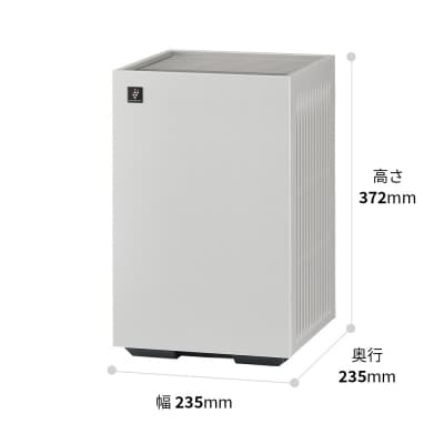 SHARP 空気清浄機 FU-T40-H(グレー系)(S102)