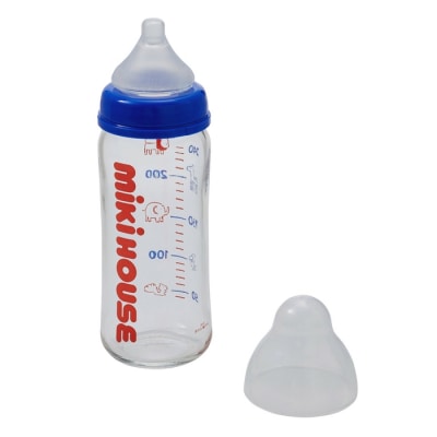 ミキハウス ガラスミルクボトル240ml(A277)