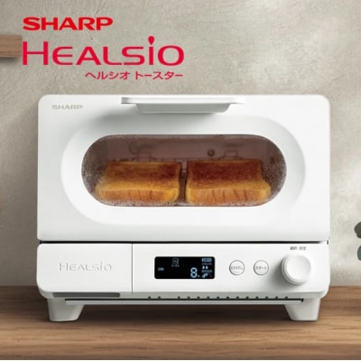 SHARP ヘルシオ トースターAX-WT1-W (ホワイト)(H198)