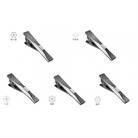 ITADAKI ネクタイピン ステンレス(メッキ)1個　【吉祥文様(七宝)】(E141)