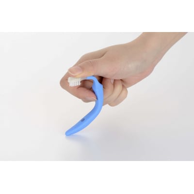 まがるハブラシBaby(0才～3才用)やわらかめ5本(A245)