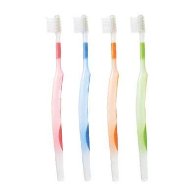 まがるハブラシBaby(0～3才用)・kids(3～6才用)各4本 計8本セット(B235)