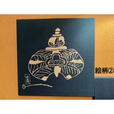 河内木綿文様、壁面装飾パネル【絵柄2】(E129)