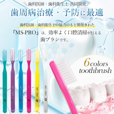MS-PRO歯ブラシ 12本(A322)
