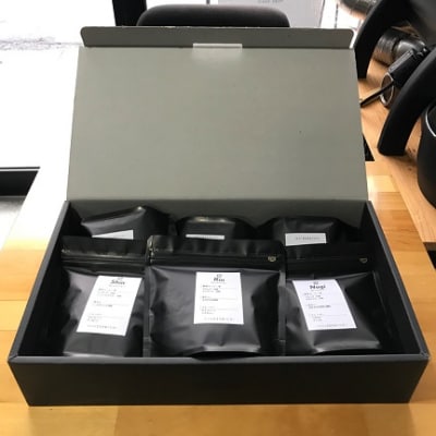 オリジナルブレンド 自家焙煎コーヒー豆(中挽き) 100g×6個(B292)