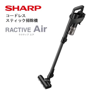 SHARP コードレススティック掃除機 EC-AR11-B(ブラック系)(U126)
