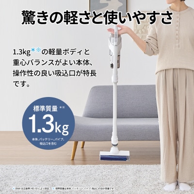 シャープ コードレススティック掃除機 EC-AR50A-W(ホワイト系)(U132)