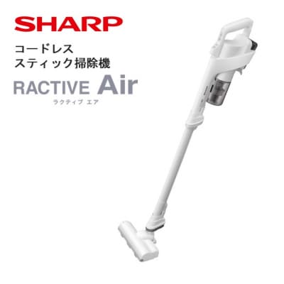 SHARP コードレススティック掃除機 EC-AR11-W(ホワイト系)(U126)