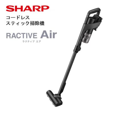 SHARP コードレススティック掃除機 EC-FR11-B(ブラック系)(I160)