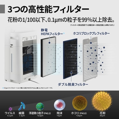 SHARP 加湿空気清浄機 KI-US50-W(ホワイト系)(T106)