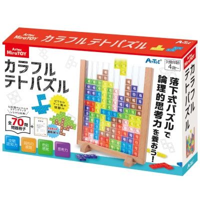 ArtecMiraTOY　カラフルテトパズル(A356)