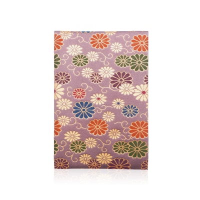 西陣織御朱印帳 鶴飾り&専用箱付き(花綾はなあや)/L115 