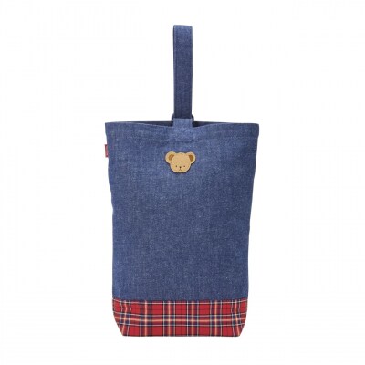 ミキハウス ミキハウスベア 上履き袋(N101)