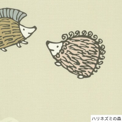 (ハリネズミの森/アイボリー)LISALARSONリサ・ラーソン クッションカバー6柄/L118