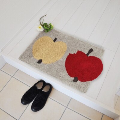 (オンップ/グレー)Finlayson フィンレイソン 8柄から選べる玄関マット(N107)