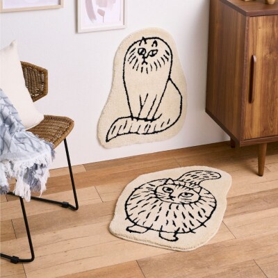 (スティッカン)LISALARSON 3柄から選べるダイカットマット(E159)