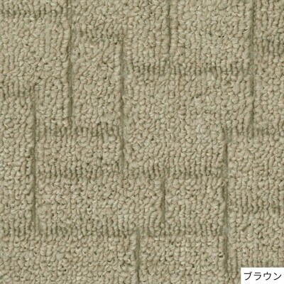 (ブラウン/200×250)防虫・防ダニ・防カビ・抗菌のマルチ機能デザインラグ 2サイズ(G178)