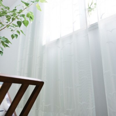 (イルマ)Finlayson 2柄から選べるレースカーテン 2枚組(G179)