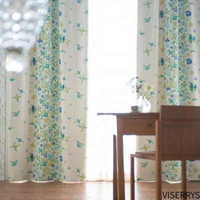 (ヴィザルス) Finlayson 5柄から選べるドレープカーテン(H201)