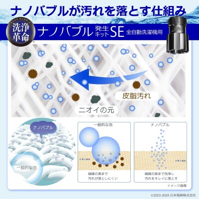 ナノバブル発生キットSE全自動洗濯機用　ND-SEZS(C221)