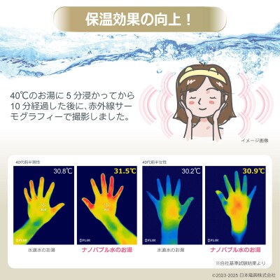 ナノバブル発生キットPRシャワーヘッド用　ND-PRSH(M111)