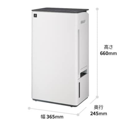 SHARP 衣類乾燥除湿機 CV-UH160-W(ホワイト系)(J162)