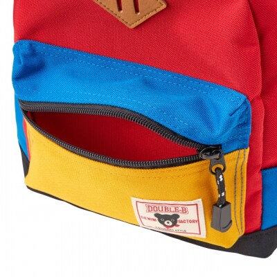 (赤)ミキハウス ダブルB リュック S サイズ(O112)