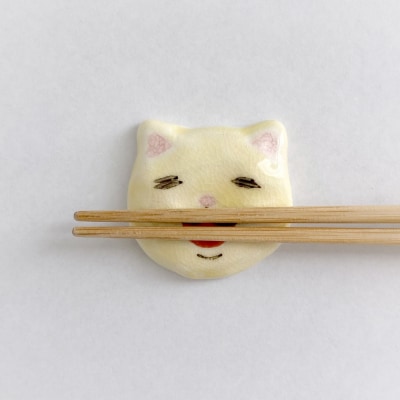 ニャオざねのブローチ・箸置きセット