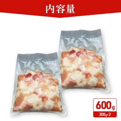 羽後和牛 ミックスホルモン 600g(300g×2)[No.5325-0397]