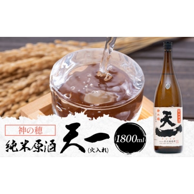 純米原酒 天一 (火入れ) 1800ml 合資会社早川酒造部《30日以内に出荷予定(土日祝除く)》 