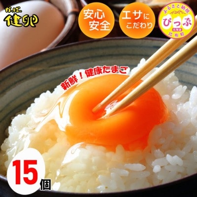 大熊養鶏場　かっぱの健卵　15個入り