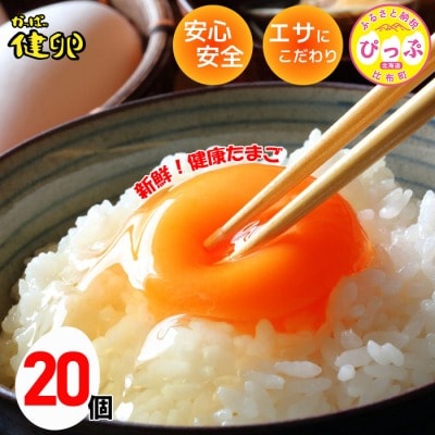 大熊養鶏場　かっぱの健卵　20個入り