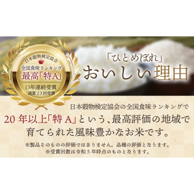 五ツ星お米マイスター厳選!令和7年産 平泉町産 ひとめぼれ 白米5kg【mtk701】