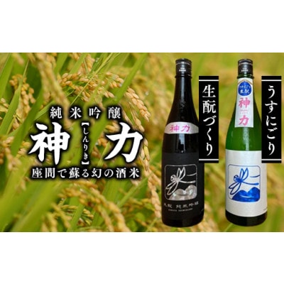 神力(しんりき)純米吟醸酒720ml×2本