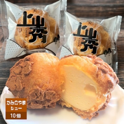 かみのやまシュー　10個　0048-2505