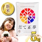 米 令和7年産 宮城県産 だて正夢 5kg 気仙沼米穀商業協同組合 20565768 ◎