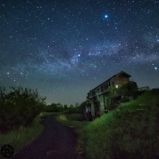 星空に包まれて＜写真・A4サイズ1枚＞ | ふるさと納税のお礼品