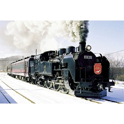 【SL冬の湿原号】20周年記念<期間限定>釧路駅~釧路湿原駅の乗車券とオリジナルバッジ(1名様分)