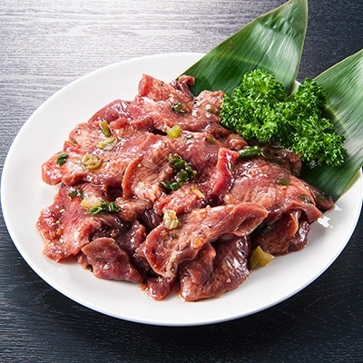 焼肉食材専門店トリプリしおた「北海道産牛使用　ネギ塩牛タン」 (300g×1パック)