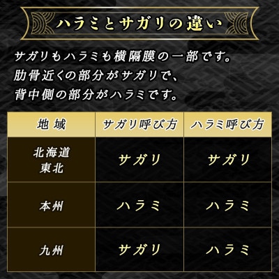 【毎月定期便】北海道産 牛肉のみ使用 味付牛サガリ(牛ハラミ) 1kg(250g×4パック)全12回