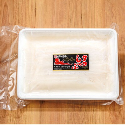 【毎月定期便】タコしゃぶ<北海道釧路町昆布森産 活タコ使用> 500g×1パック　全4回