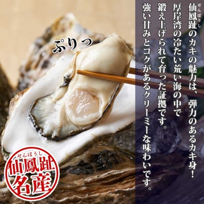 殻付き牡蠣 仙極かき SSサイズ 4kg 生食用(かきナイフ付) 冷蔵 北海道釧路町