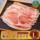 豚肉 ロース スライス 小分け 北海道産 200g×5パック(計1kg)ブランド ゆめの大地