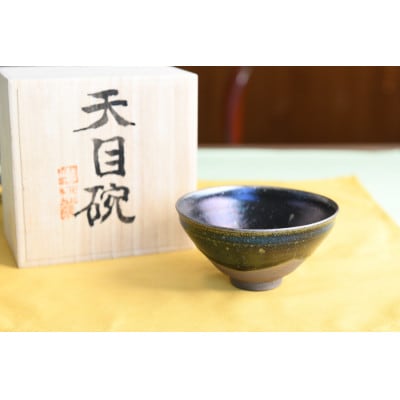 曜変天目茶碗(請関天目)E008