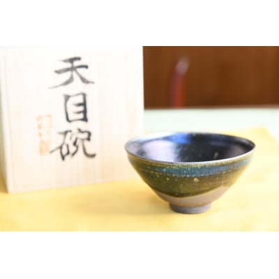 曜変天目茶碗(請関天目)E008