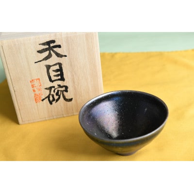 曜変天目茶碗(請関天目)E008