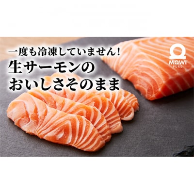 モウイピュア・サーモンハーフカット　450g以上　1枚　サーモン[54020621]